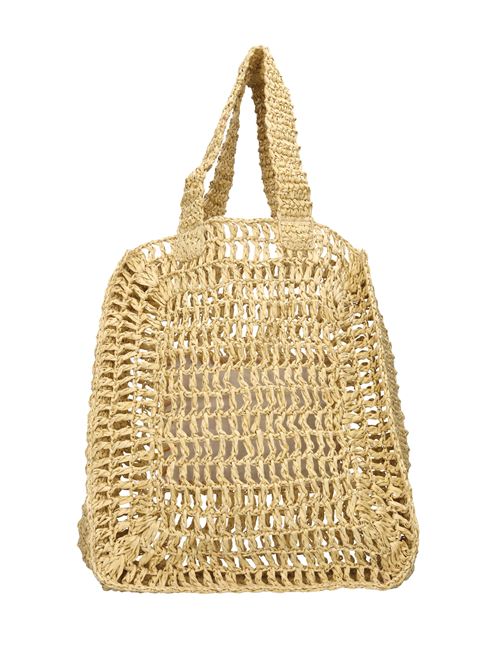 Borsa Capri in rafia e perline DE SIENA | 4208NATURALE